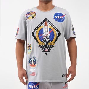 Hudson NASA T-Shirt The Meatball Space Big Patch T-shirt Short Sleeve Tee Size M